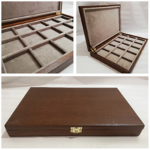 Box for Watches From Pocket Collectible Coins Medals Expositor - £62.28 GBP