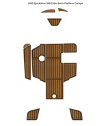 2005 Quicksilver 500 Cabin Swim Platform Cockpit Pad Boat EVA Teak Floor... - $1,092.79 CAD