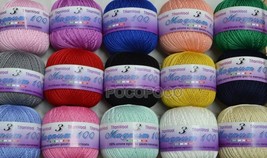 Yarn Pure Cotton Thread of Scotland Egyptian TITANWOOL Magnum 100g Title 3 - £4.12 GBP