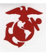 Highly Reflective Red Decal Marine Corps EGA Fire Helmet Sticker USMC - £2.62 GBP+