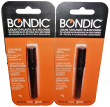 Lot 2 Bondic Refill 4 Gram Liquid Plastic Replacement Cartridge UV Adhes... - $9.99