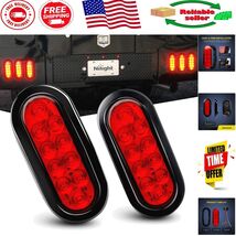 All-Weather 6&quot; LED Tail Lights - 2PCS Waterproof Red for Universal Measu... - $37.18 CAD