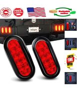 All-Weather 6&quot; LED Tail Lights - 2PCS Waterproof Red for Universal Measu... - $490.86 MXN