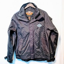 Harley Davidson Jacket Rain Waterproof PVC Coated Biker Motorcycle Racing Small - £115.84 GBP