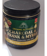 Organic Activated Charcoal Frankincense and Myrrh Pomade - $11.93