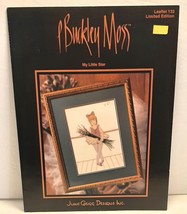 P Buckley Moss My Little Star Ballerina Cross Stitch Chart June Grigg Retired - $10.99