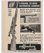 1948 Mossberg 22 Caliber Rifle Advertisement Firearms Guns Vintage F17L - $364.86 MXN