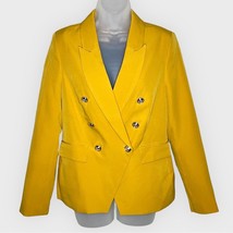 NWT JULES &amp; LEOPOLD mustard yellow double breasted blazer size medium - £39.78 GBP