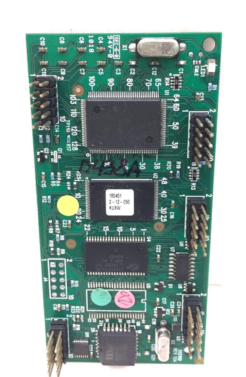 Trane 21C061090P 180451 Control Board 012100 Rev 13A used #D438A - $42.08