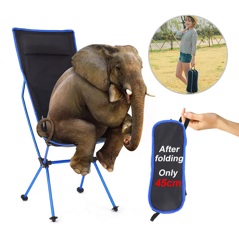 Travel Ultralight Folding Chair Outdoor Portable Camping BBQ Chair Beach Seat - £37.95 GBP+