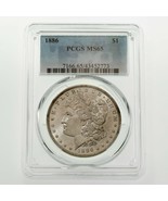 1886 $1 Silver Morgan Dollar Graded by PCGS as MS-65! Great Morgan - £198.32 GBP