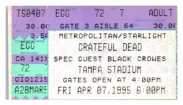 Grateful Dead Konzert Ticket Stumpf April 7 1995 Tampa Florida - £43.38 GBP