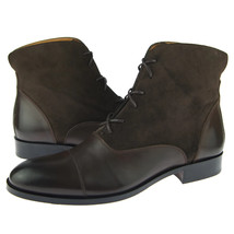 Alex D &quot;Newark&quot; Men&#39;s Dress Lace-up Boot, Brown - £117.50 GBP