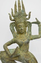 Asian Art /Khmer Angkor /Cambodian Buddha Statue Nang Teap Apsorn Dancing Style - £366.55 GBP