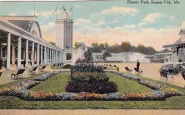 Electric Park Kansas City Missouri MO Postcard D35 - £2.35 GBP