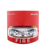 Simplex 4906-9101 Multi-Candela TrueAlert Strobe, Wall Mount, Red, "FIRE" - $76.10 CAD