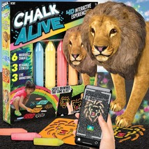 Chalk Alive by Horizon Group USA, Augmented Reality Chalk Art, Watch A Lion, Tig - £7.85 GBP