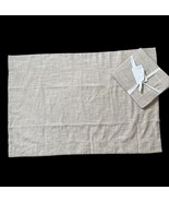 Pottery Barn 3-in-1 Pole Top Emery Custom Cafe Curtains 2 Linen Oatmeal ... - $76.02 CAD