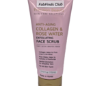 Precision Beauty Collagen &amp; Rose Water Exfoliating Face Scrub Sealed 5.75oz - $13.84
