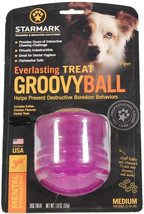 Starmark Everlasting Treat Groovy Ball Medium 2 count Starmark Everlasting Treat - £41.14 GBP
