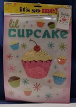Iron On Transfer Lil Cupcakes Sealed It&#39;s So Me for Little Girl Horizon Group - £3.10 GBP