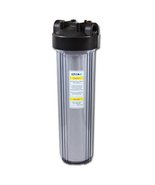 PureT - C908 Series - 20&quot; Big Blue Filter Housing Black Cap / Clear Sump... - €97,60 EUR+