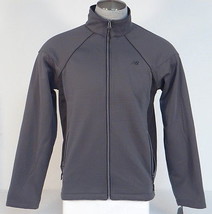 New Balance All Motion Gray Zip Front Athletic Running Jacket Men&#39;s NWT - $74.99