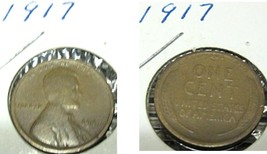 Lincoln Wheat Penny 1917 G - £1.59 GBP