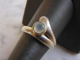 Womens Vintage Estate Sterling Silver Modernist Ring 5.6g #E3435 - £19.77 GBP