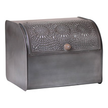 Irvin&#39;s Country Tinware Bread Box in Antique Tin - £69.73 GBP