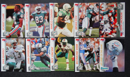 1992 Pro Set Series 2 Miami Dolphins Team Set of 10 Football Cards - £3.93 GBP