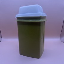 Vintage Pickle Keeper 1970&#39;s Tupperware Avocado Green 3 Pc. Complete - $15.83