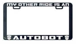 My other ride is anno Autobot license plate frame holder Transformers - £5.54 GBP