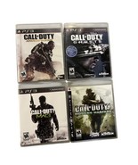 Lot Of 4 Call Of Duty PlayStation 3 PS3 Games CIB Modern Warfare 3 &amp; 4, ... - $18.69