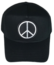 PEACE SIGN SYMBOL ANTI NO WAR DOVE OLIVE BRANCH DISARM HIPPIE PROTEST HAT - $16.99