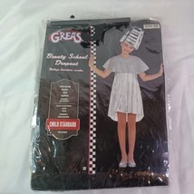 Grease Beauty School Drop Out  Costume Fits Up To Size 10  Dress &amp; Hat - £21.90 GBP