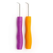 Akb Purple And Orange Ergonomic Loom Knit Hook, 2 Pack - $17.09