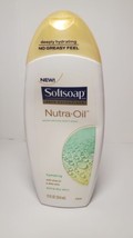 New Softsoap Nutra Oil Hydrating Body Wash Extra Dry Skin 12oz Discontinued  - £17.64 GBP