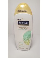 New Softsoap Nutra Oil Hydrating Body Wash Extra Dry Skin 12oz Discontin... - £17.85 GBP