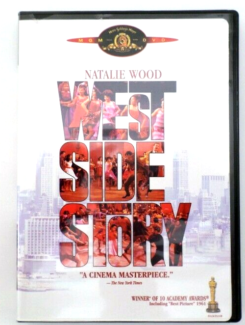 Primary image for West Side Story Natalie Wood DVD MGM 1961 Best Picture Oscar Winner