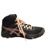 ASICS Matblazer Wrestling Shoes Womens 6.5 Black Pink Boxing Grappling L... - $73.32 CAD