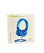 POWMEE P10 Kids Headphones with Microphone Stereo Headphones for Children - $16.76