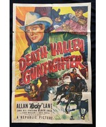 Death Valley Gunfighter Original One Sheet Movie Poster 1949 Rocky Lane - £174.69 GBP
