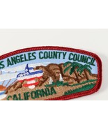 Vintage Western Los Angeles County Council CA Boy Scout BSA Shoulder CSP... - $11.69