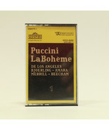 Puccini La Boheme De Los Angeles Bjoerling Amara Merrill Cassette Tape 1 - £6.09 GBP