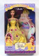 Disney&#39;s Beauty and the Beast Dress-Up Dream Belle Doll NRFB Mattel (1998) 20420 - £23.46 GBP