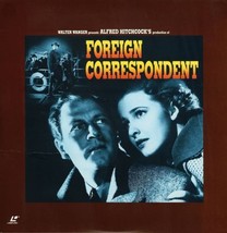 Foreign Correspondent 1940 Laraine Day  Laserdisc Rare - £7.77 GBP
