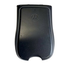 GENUINE Motorola i60 Extended BATTERY COVER door BLACK cell phone back p... - £3.65 GBP