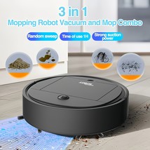 RUKUYI3-in-1 Robot Vacuum Cleaner And Mop Combo, USB Rechargeable, Strong - $547.38 MXN