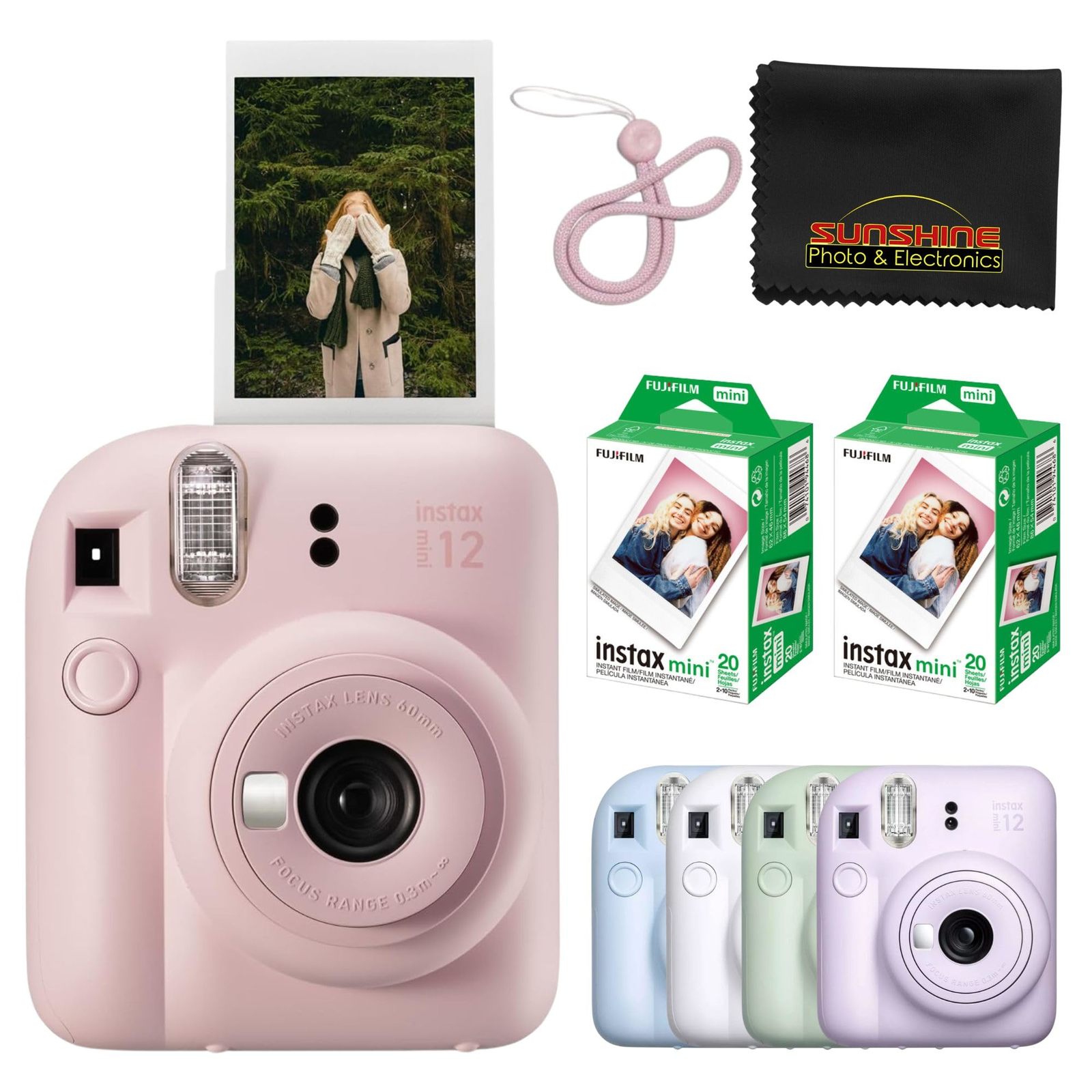 Fujifilm Instax Mini 12 Instant Camera - Blossom Pink - $89.96+